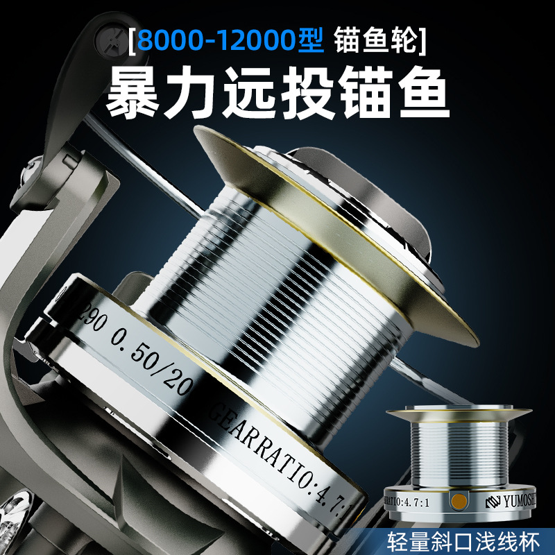 Metal Spinning Fishing Reel Lo - Ice Fishing Line review and price
