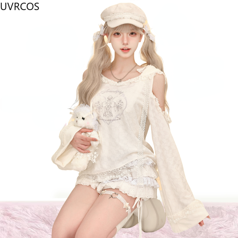 Kawaii Sweet Lolita Style Skir - Fly Line review and price