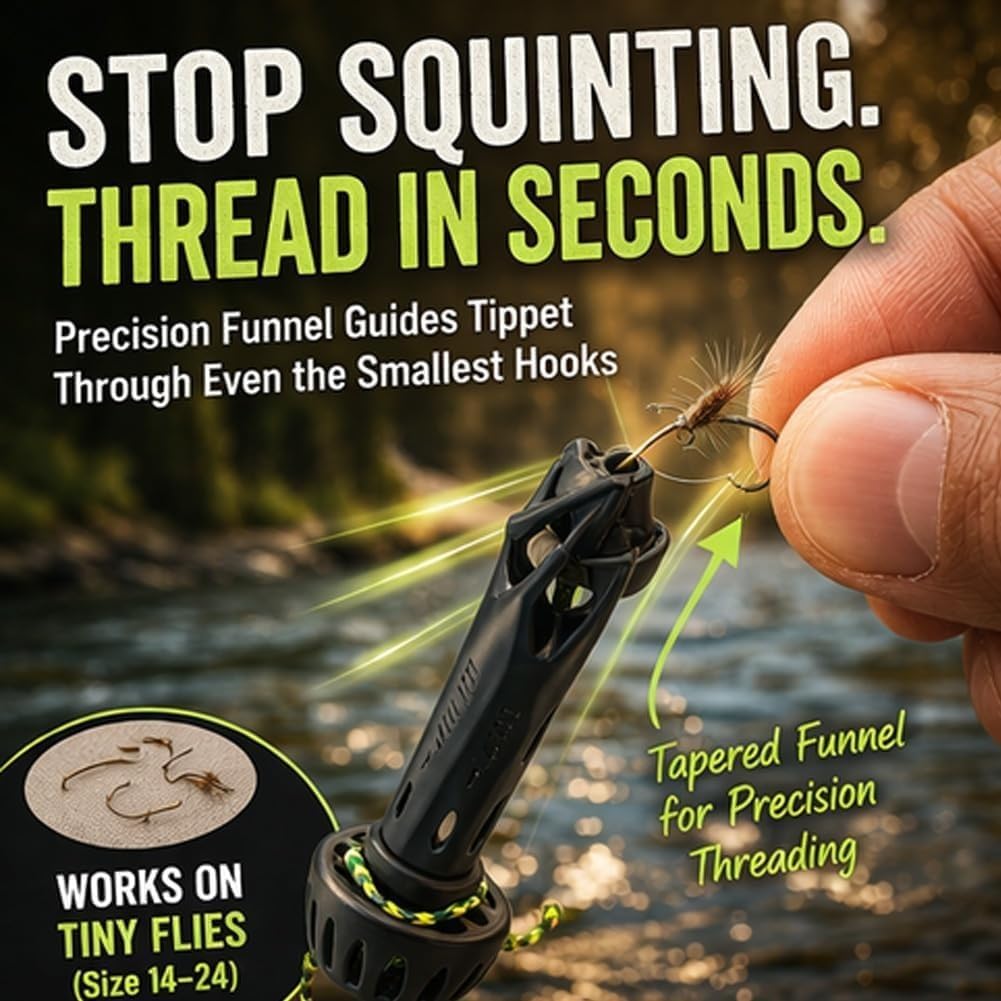Portable Magnetic Fly Threader - Fishing Line Winder review and price
