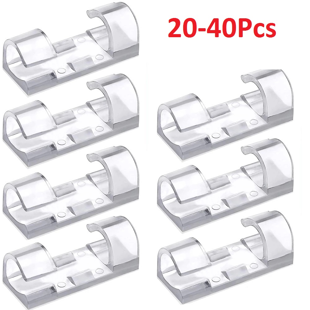 40PCS Cable Organizer Clips Ca - Tippet Line review and price