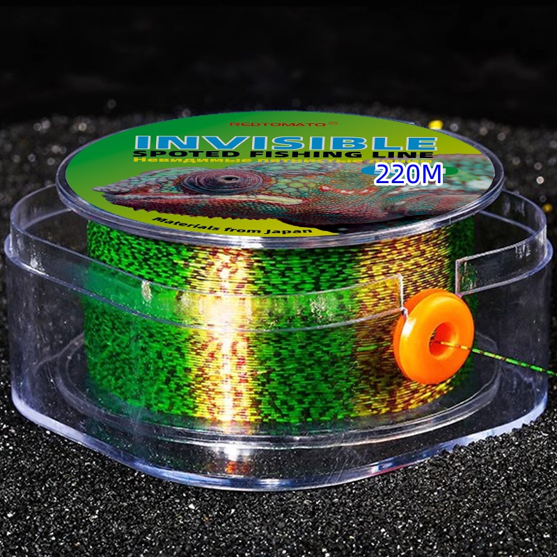 220 Meters Spotted Line Fluoro - Fluorocarbon Line review and price