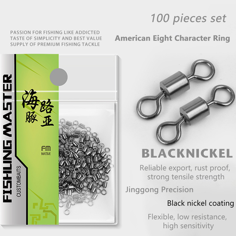 ★▲100Pcs Fishing Swivels Stain - Monofilament Line review and price