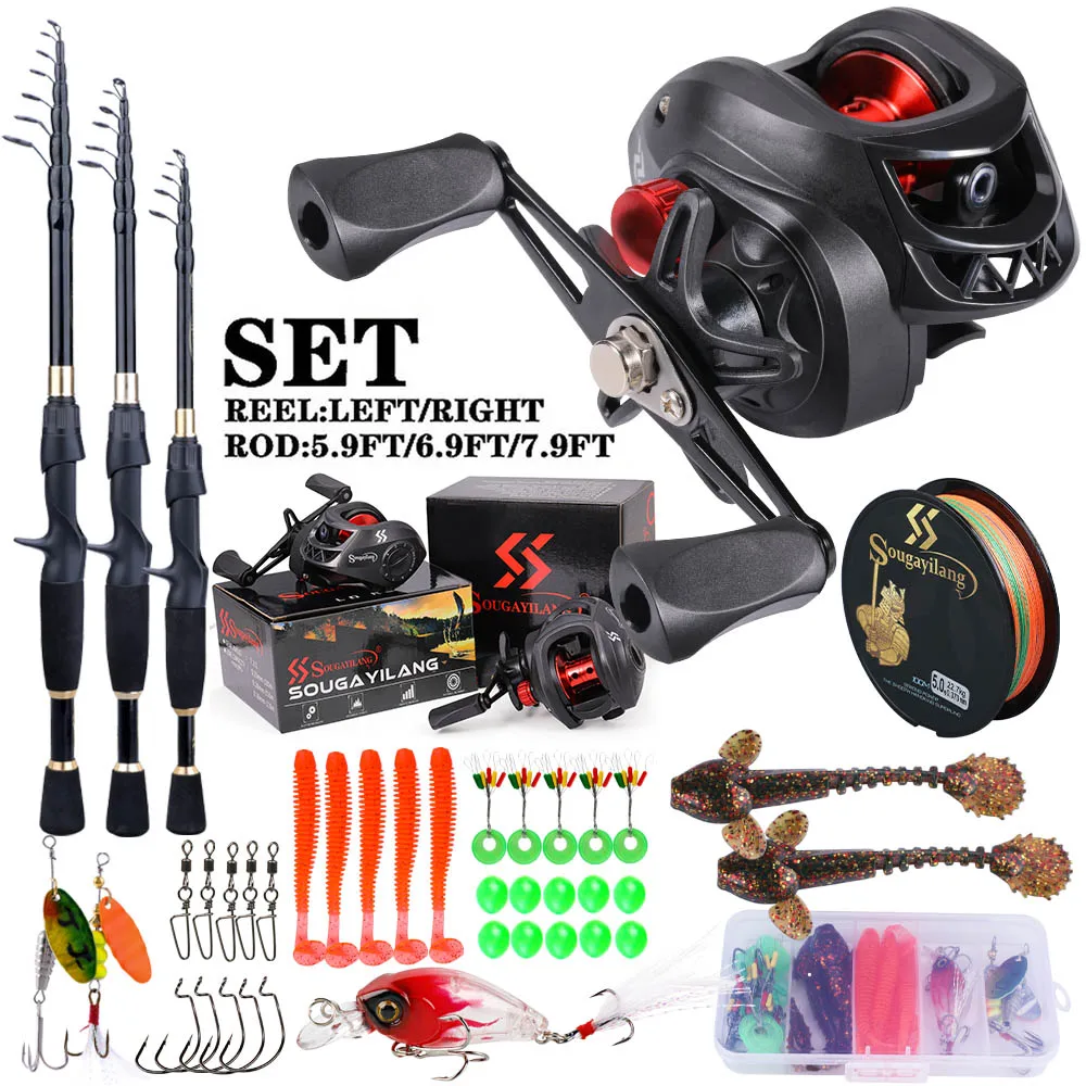 Sougayilang Fishing Rod and Re - Freshwater Line review and price